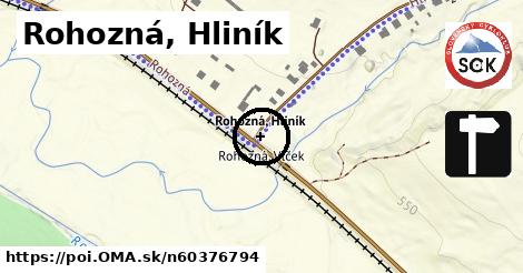 Rohozná, Hliník