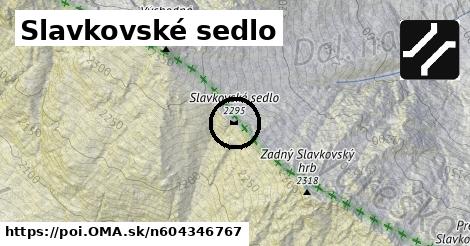 Slavkovské sedlo