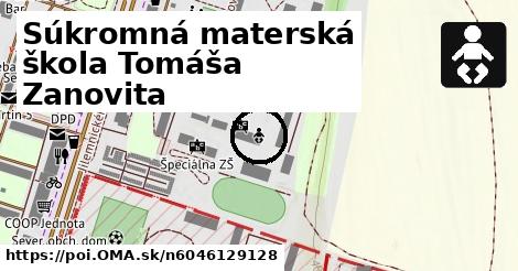 Súkromná materská škola Tomáša Zanovita