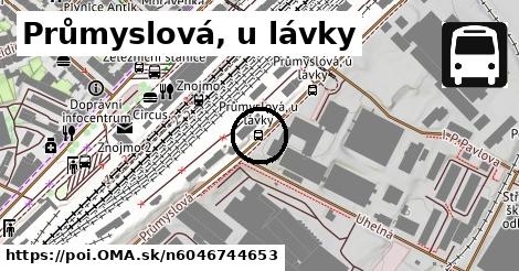 Průmyslová, u lávky