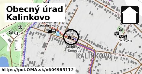 Obecný úrad Kalinkovo