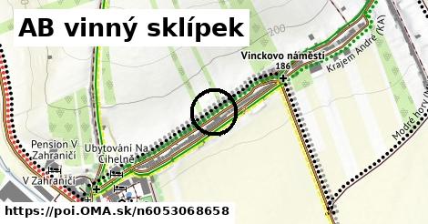 AB vinný sklípek