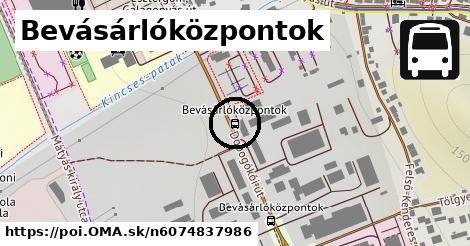 Bevásárlóközpontok