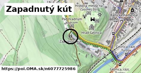 Zapadnutý kút