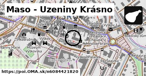 Maso - Uzeniny Krásno