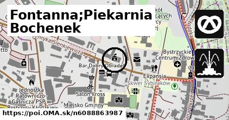 Fontanna;Piekarnia Bochenek