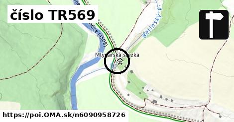 číslo TR569