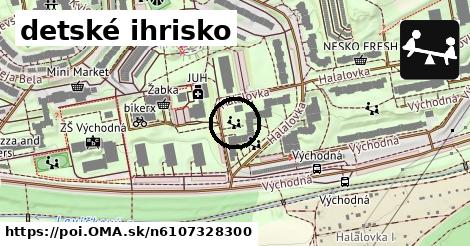 detské ihrisko