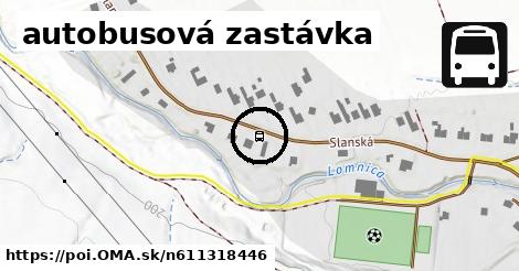 autobusová zastávka