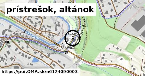 prístrešok, altánok