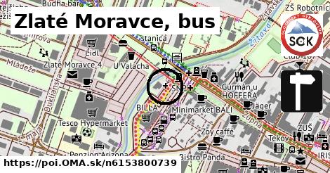 Zlaté Moravce, bus