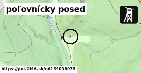 poľovnícky posed