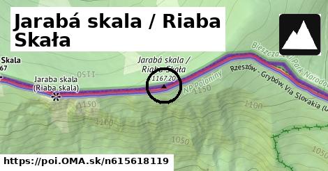 Jarabá skala / Riaba Skała