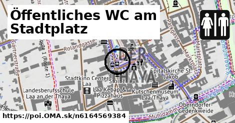 Öffentliches WC am Stadtplatz