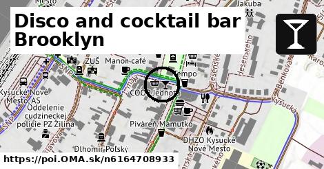 Disco and cocktail bar Brooklyn