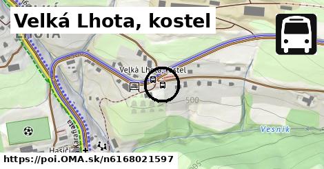 Velká Lhota, kostel