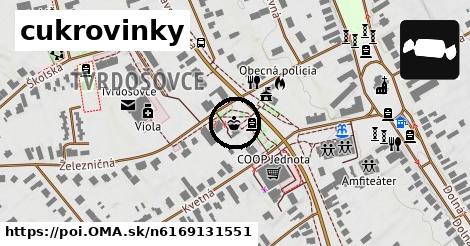 cukrovinky