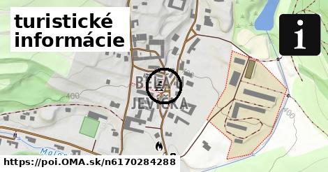 turistické informácie