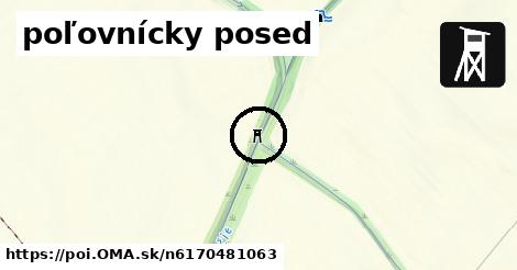 poľovnícky posed