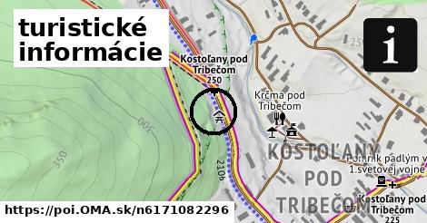 turistické informácie