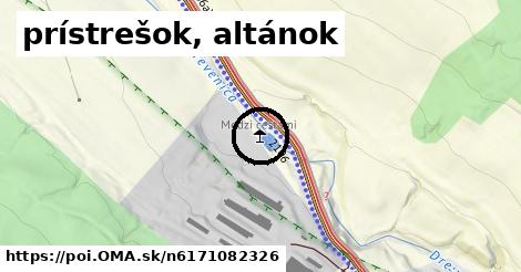 prístrešok, altánok