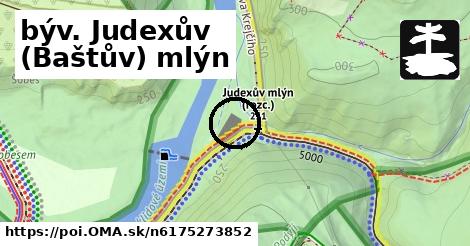 býv. Judexův (Baštův) mlýn