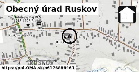 Obecný úrad Ruskov