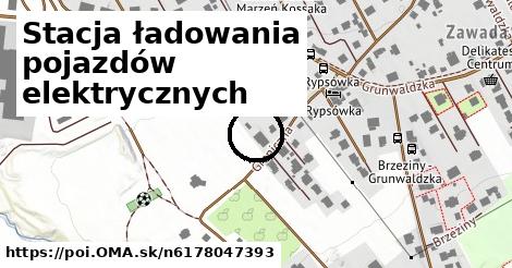 Stacja ładowania pojazdów elektrycznych