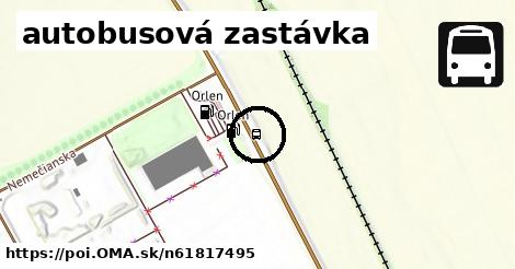 autobusová zastávka