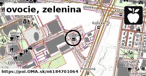 ovocie, zelenina