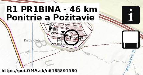 R1 PR1BINA - 46 km Ponitrie a Požitavie