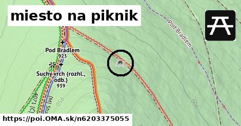 miesto na piknik