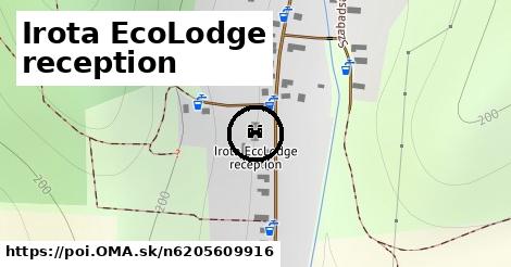 Irota EcoLodge reception