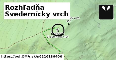 Rozhľadňa Svedernícky vrch