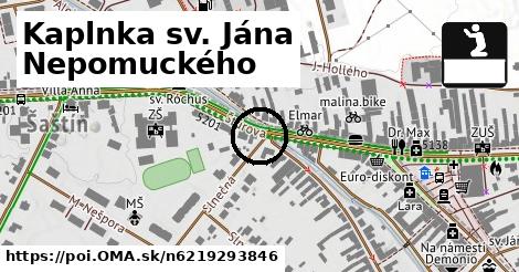 Kaplnka sv. Jána Nepomuckého