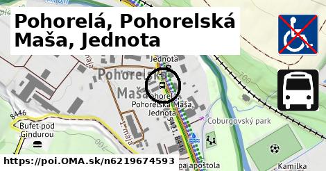 Pohorelá, Pohorelská Maša, Jednota