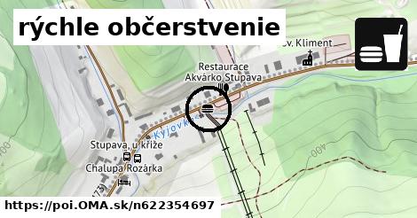 rýchle občerstvenie