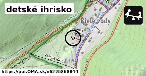 detské ihrisko