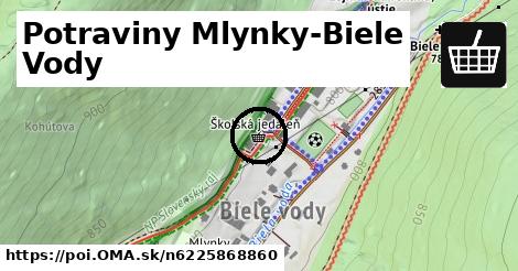 Potraviny Mlynky-Biele Vody