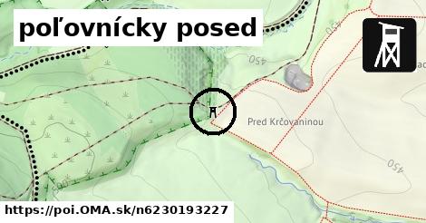 poľovnícky posed