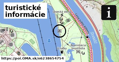 turistické informácie