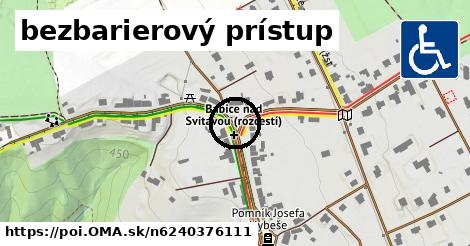 bezbarierový prístup