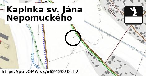 Kaplnka sv. Jána Nepomuckého