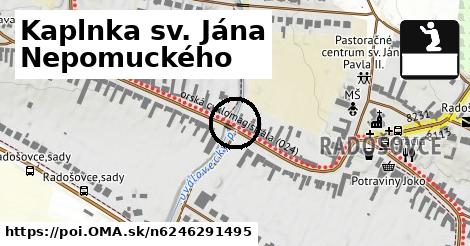 Kaplnka sv. Jána Nepomuckého