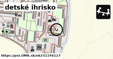 detské ihrisko