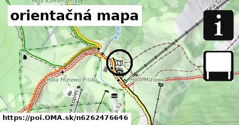 orientačná mapa