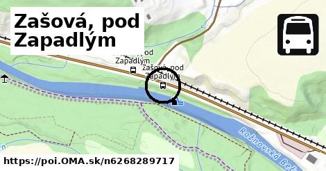 Zašová, pod Zapadlým