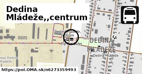 Dedina Mládeže,,centrum