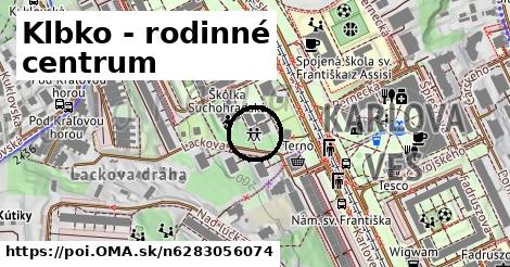 Klbko - rodinné centrum