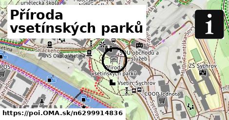 Příroda vsetínských parků